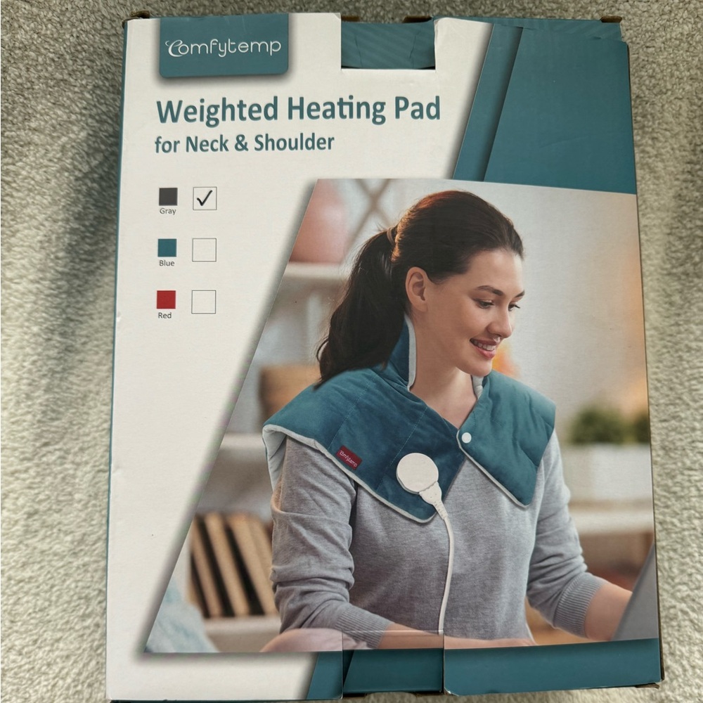 Heated shoulder/neck wrap
